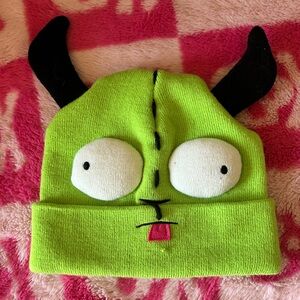 ✨🥓🦠Invader Zim ‘Gir’ Beanie🦠🥓✨